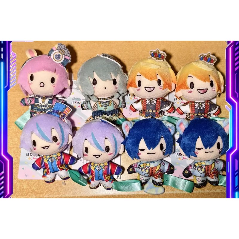 Original Hatsune Miku Project Sekai Colorful Stage Pjsk King Nesoberi Maid Plush Keychain Anime Bag