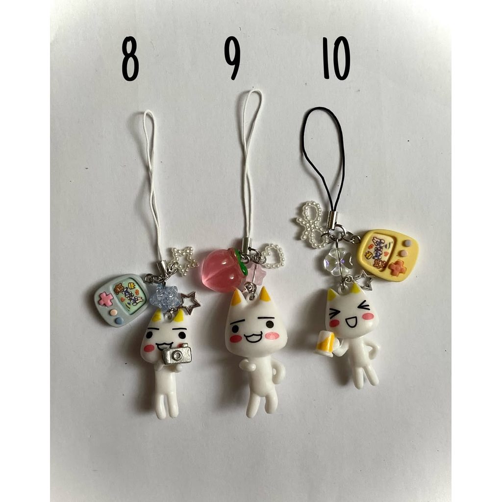 toro inoue phone charms