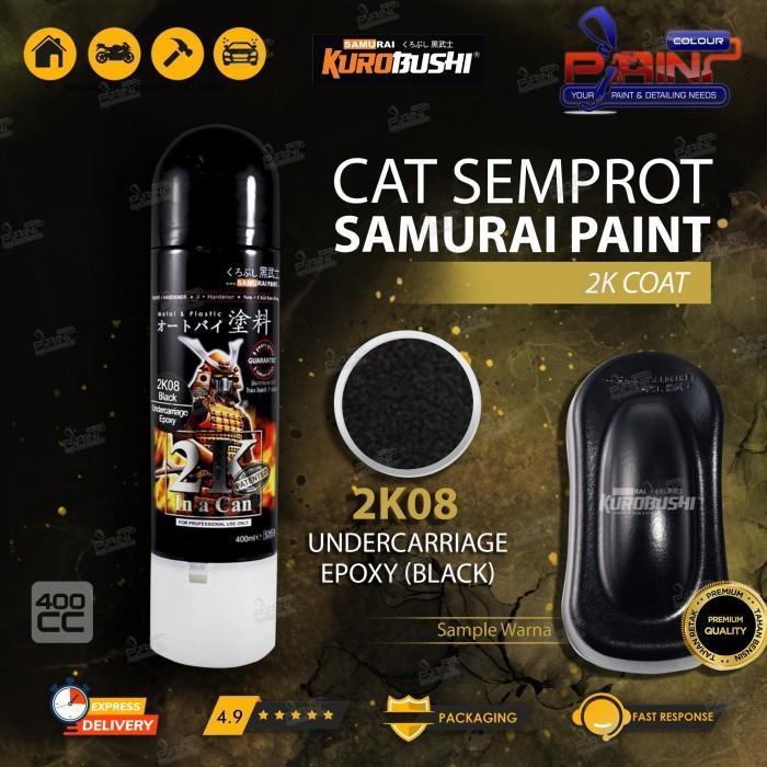 Samurai Paint 2K In A Can 2K08 UndercarriagE EPOXY BLACK