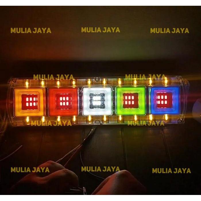 Lampu Stop Truk Led Terbaru 24 Volt Variasi Lampu Truk/Variasi Led