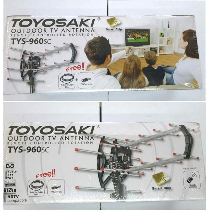 Antena TV Tys 960C Digital Outdoor, Antena Toyosaki Remote Control