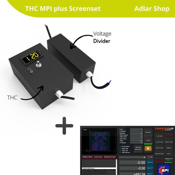 THC sensor ketinggian untuk CNC Plasma support Mach3 incl Screenset