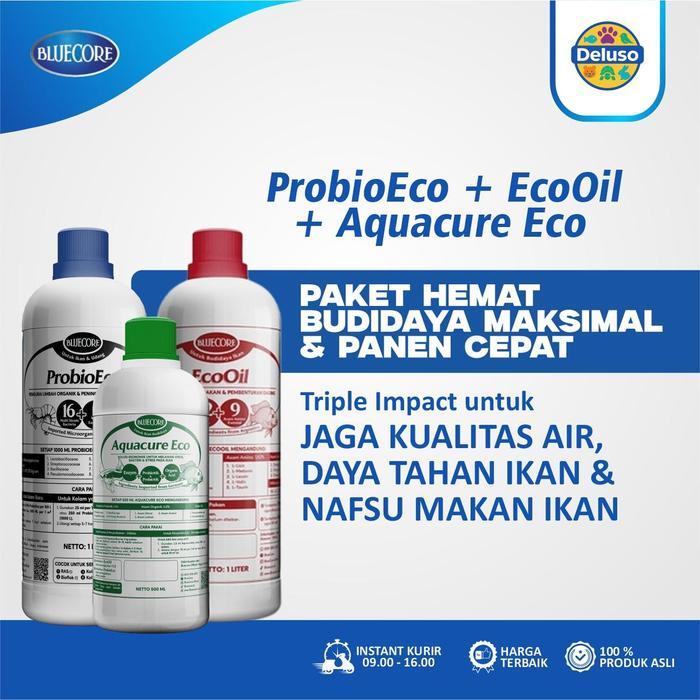 Bluecore Paket Hemat Probiotik Ikan Bioflok Anti Bakteri Vitamin Pertumbuhan Lele Nila