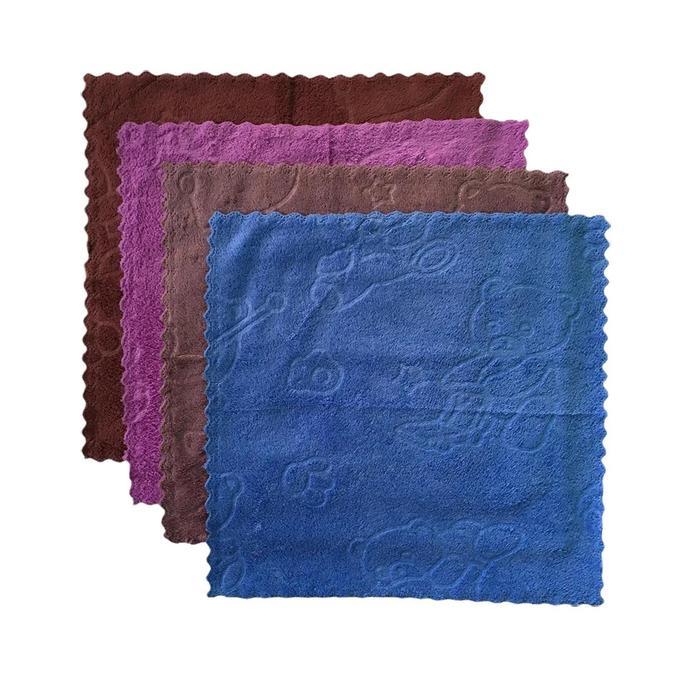 12 Pcs Sapu Tangan Handuk Polos Murah Sapu Tangan Katun Pria Wanita Katun Premium