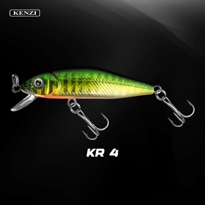 LURE KENZI KRISAN  60mm 4.1gr MINNOW FLOATING Umpan Pancing Tiruan Ikan Mainan AIr Tawar & Laut - Sp