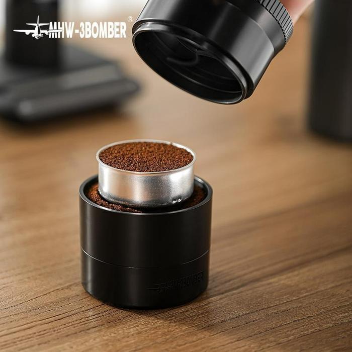 Mhw-3Bomber Moka Pot Cyclone Coffee Distributor - Dosing Ring Moka Pot Dosing Distributor Moka Pot