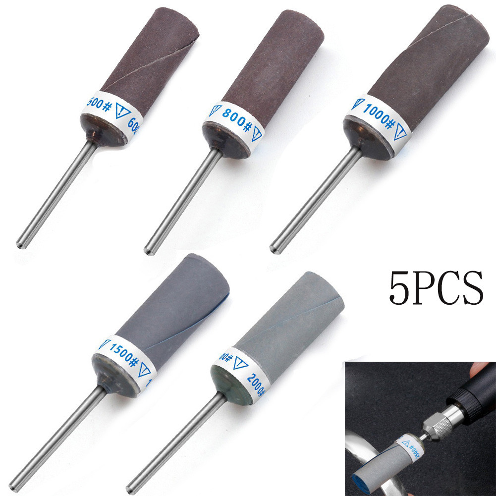 Sandpaper Stick Grinding Head P800-P2000 Sanding Paper Polishing Bar For Finish Sandpaper Rod Polish