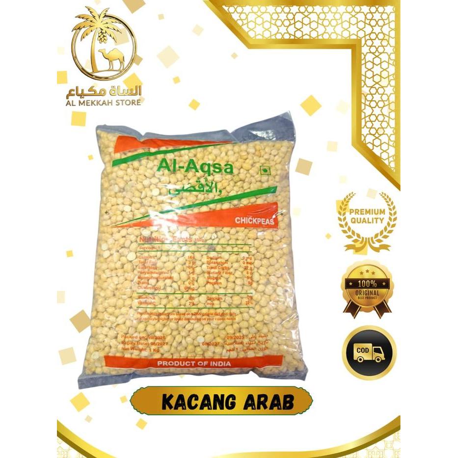KACANG ARAB 1 KG - KACANG ARAB AL MADINAH - KACANG ARAB ORIGINAL - KACANG ARAB