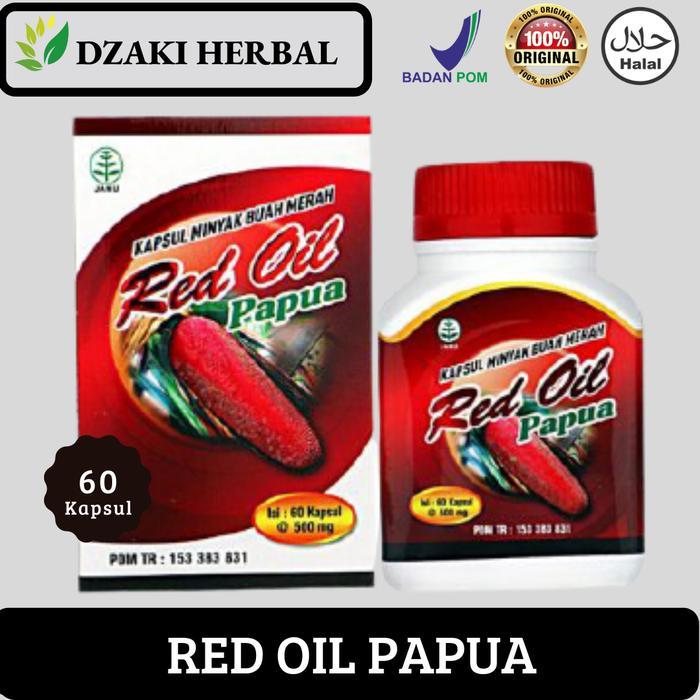 Kapsul Minyak Buah Merah Papua Red Oil Papua Obat Herbal Kanker