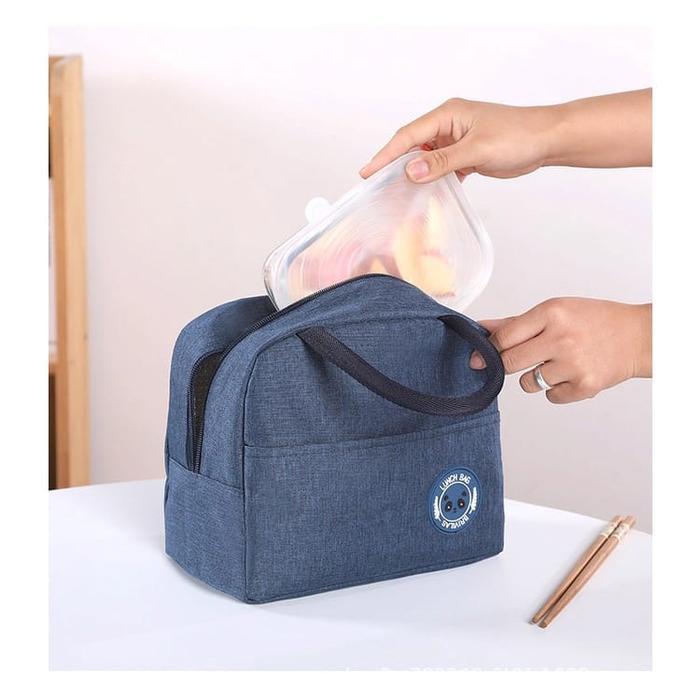274 LUNCH BAG ANAK DAN DEWASA TAS BEKAL Wanita / Pria , TAS BEKAL Makanan