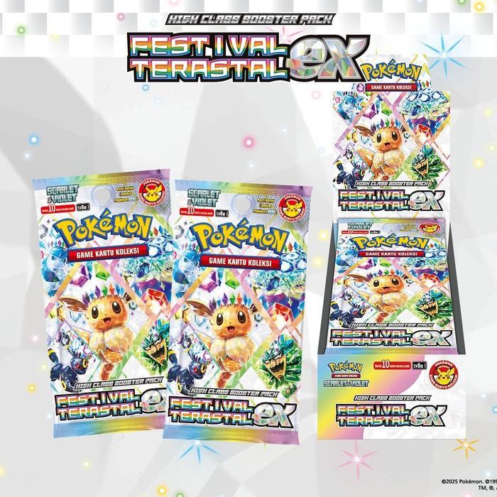 Pokemon Indonesia Festival Terastal Indonesia Booster box
