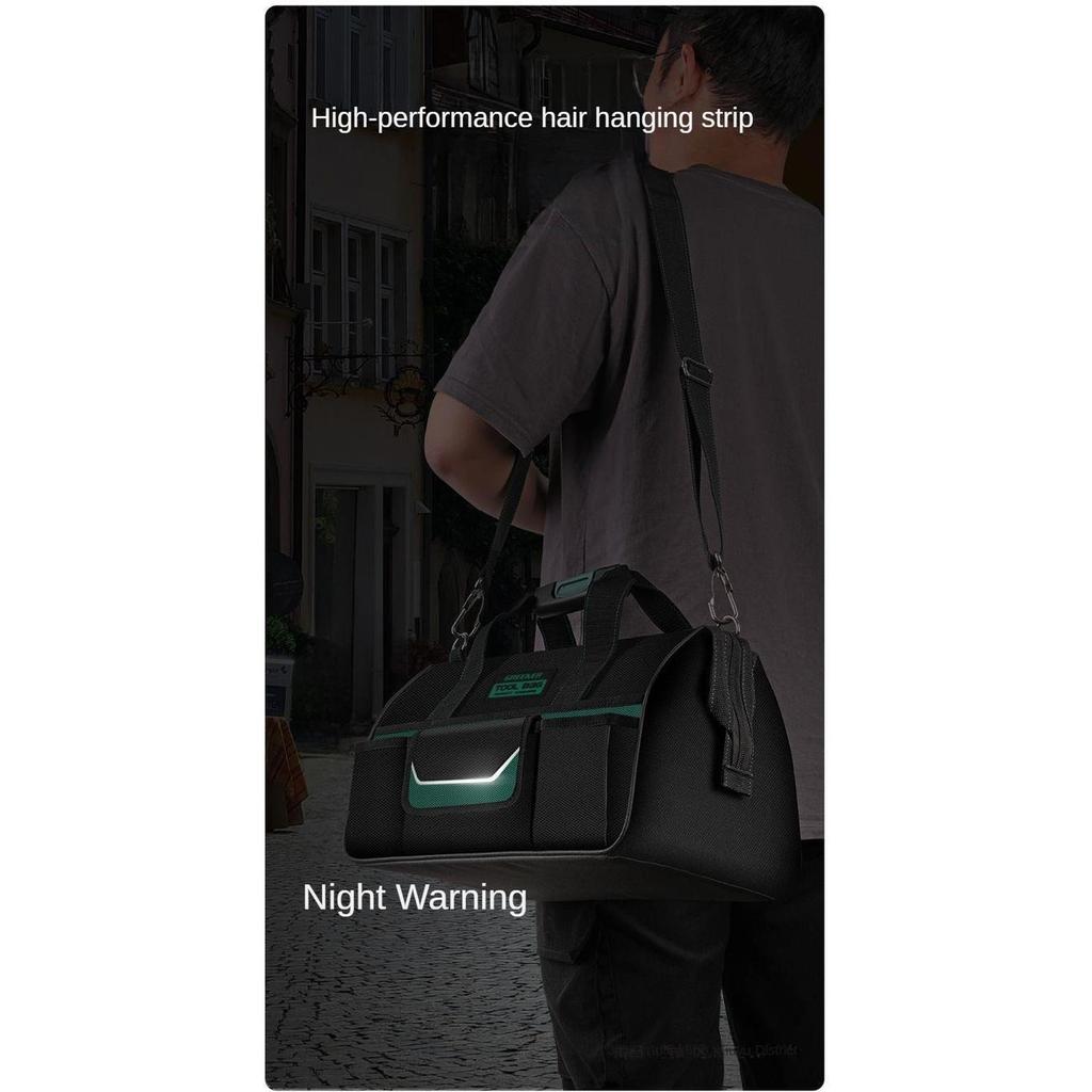 GREENER Tas Perkakas Alat Tukang Serbaguna Kuat Kokoh Waterproof