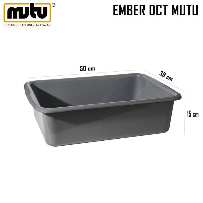 Mutu Basket Keranjang Box Ember Troli Piring Kotor Sampah Dish Collecting Trolley Dct31