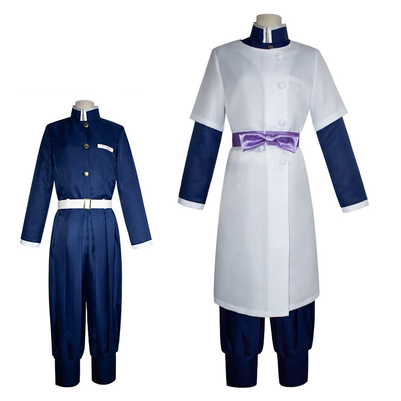 5Pcs Kimetsu No Yaiba Kanzaki Aoi Cosplay Costume Kimetsu No Yaiba Cosplay Kanzaki Aoi Cosplay