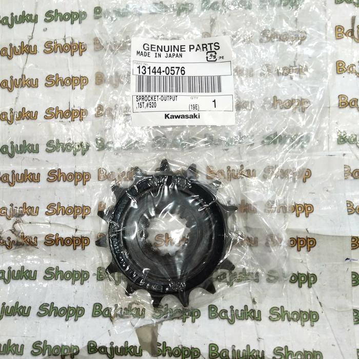 Gear Gir Depan Kawasaki Er6N Er6 N Er 6N Original Kawasaki