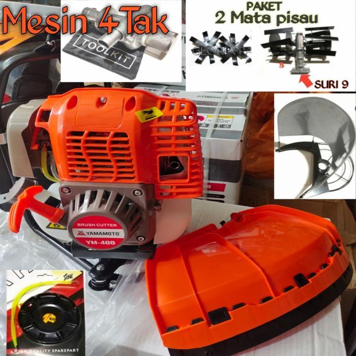 Mesin potong rumput model HONDA 4Tak