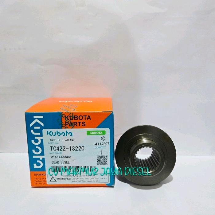 GEAR BEVEL DEPAN L3608 TC422-13220 KUBOTA GENUINE