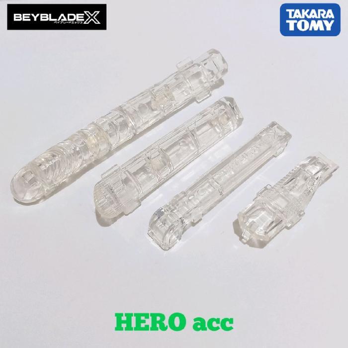 Sale Beyblade X Rubber Grip Accesoris For Grip Launcher ( Clear Ver. ) Original Takara Tomy