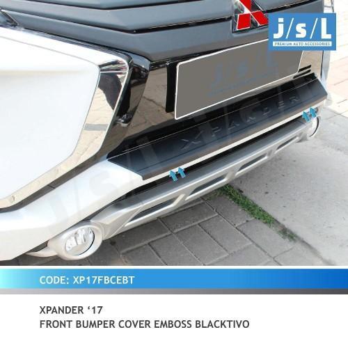 Cover Bumper Depan Emboss Xpander 2017 - 2021 Aksesoris Mobil Jsl