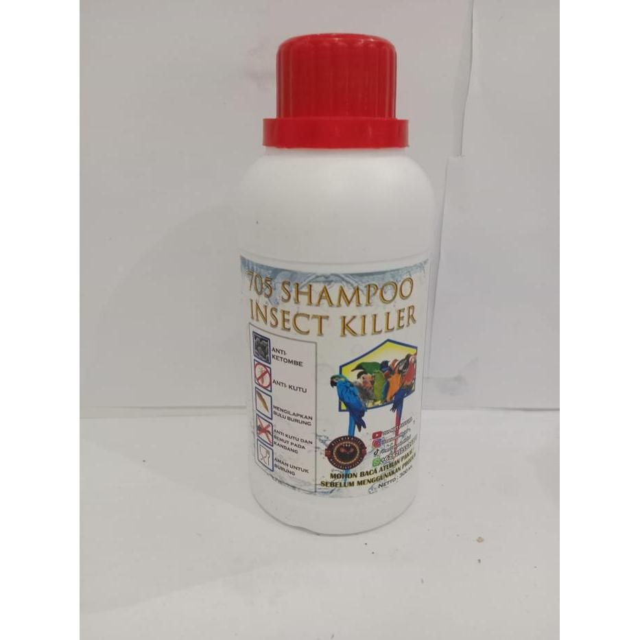 ASLI 705 shampo insect killer untuk semua burung best sr READY STOCK