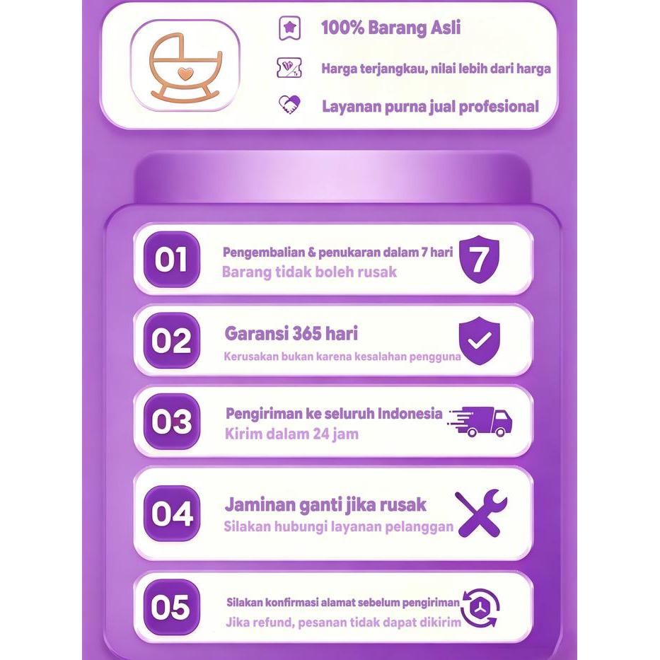 [Ready stock]Automatic Baby Swing ayunan bayi otomatisasi Tempat Tidur Bayi Goyang Tempat Tidur Bayi