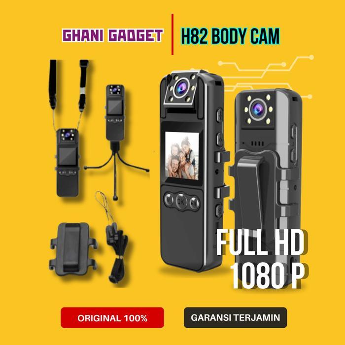 Body Cam Mini Bodycam Kamera Kecil Vlog Multifungsi Spy Camera Rotating Lens Night Vision Gambar