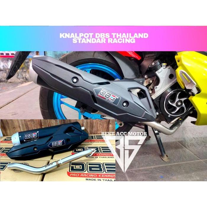 Knalpot dbs knalpot standar racing DBS THAILAND ORIGINAL KNALPOT DBS MATIC VARIO125 150 160 BEAT OLD