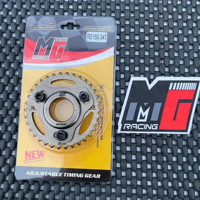 Timing Gear Geser Sonic Supra Gtr Cbr 34T Mg Racing Timing Geser Sonic Mg Racing
