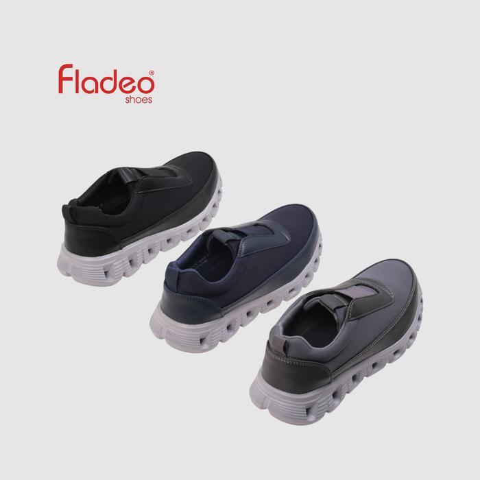Fladeo A25/MSS252-1AH/Sepatu Sneakers Slip On Pria [ Sneakers Shoes ]