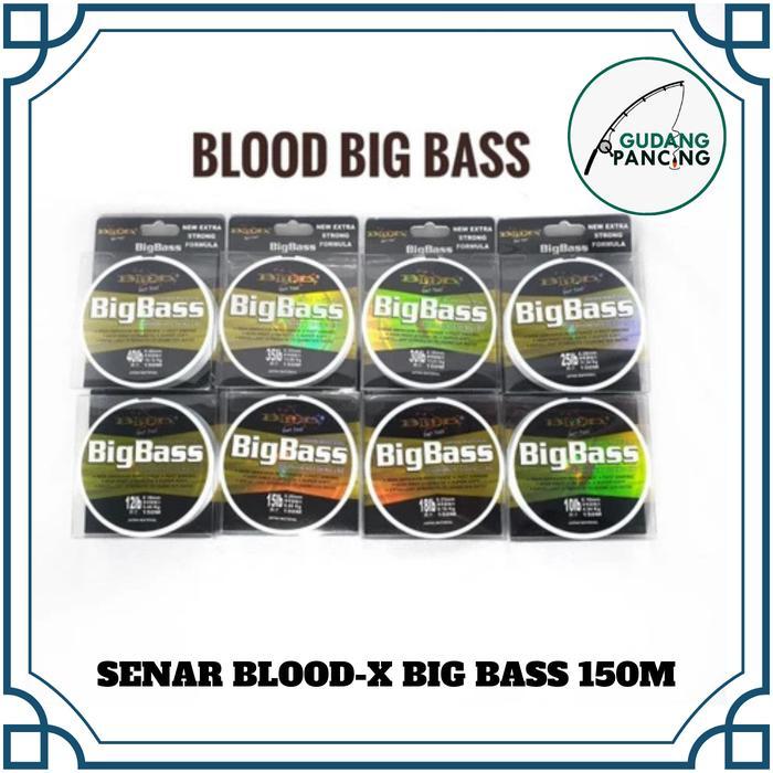 Senar Pancing Blood Big Bass 150M *