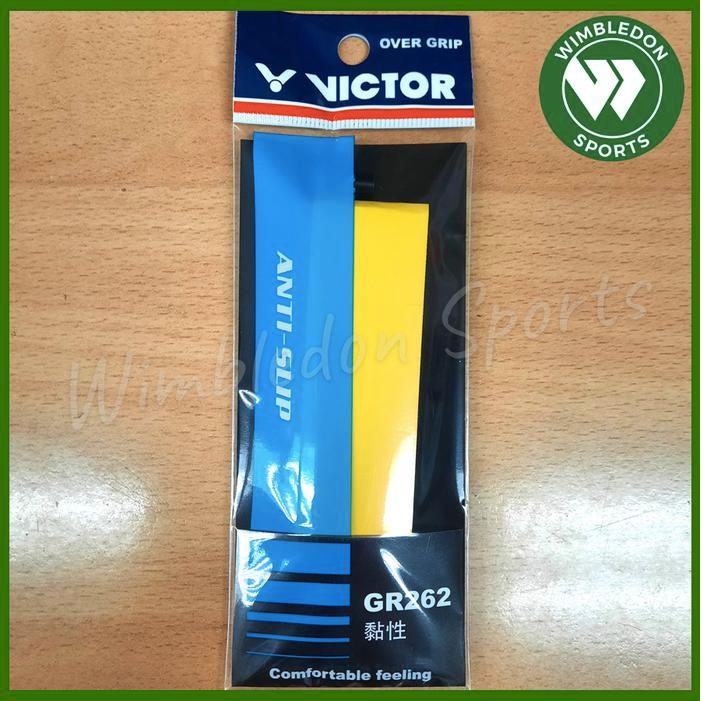 TERLARIS Grip Badminton Victor GR262 / Victor Overgrip GR 262 / Overgrip Victor gratis ongkir
