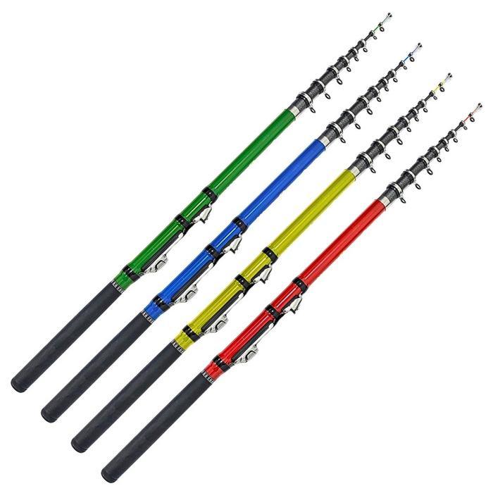 Ready - Joran Pancing - Joran Tegek Portabel Teleskopik Bahan Carbon Fiber Action Lentur Tersedia