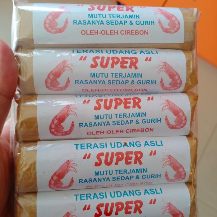 Terlaris Terasi Udang Cap Super Isi - 5Pcs Khas Cirebon