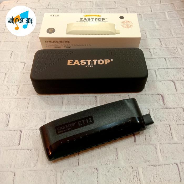 harmonika chromatic easttop ET12 nada C