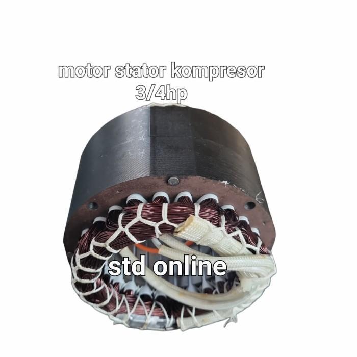 STATOR MOTOR UNTUK KOMPRESOR 3/4HP (khusus oilles)