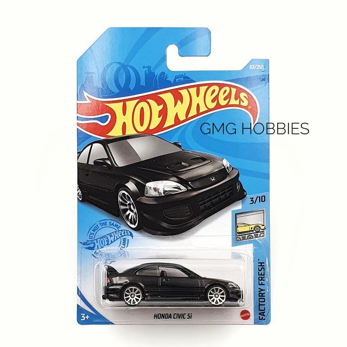 H 2021 HONDA CIVIC SI HITAM HOTWHEELS HOT WHEELS DIECASF MOBIL