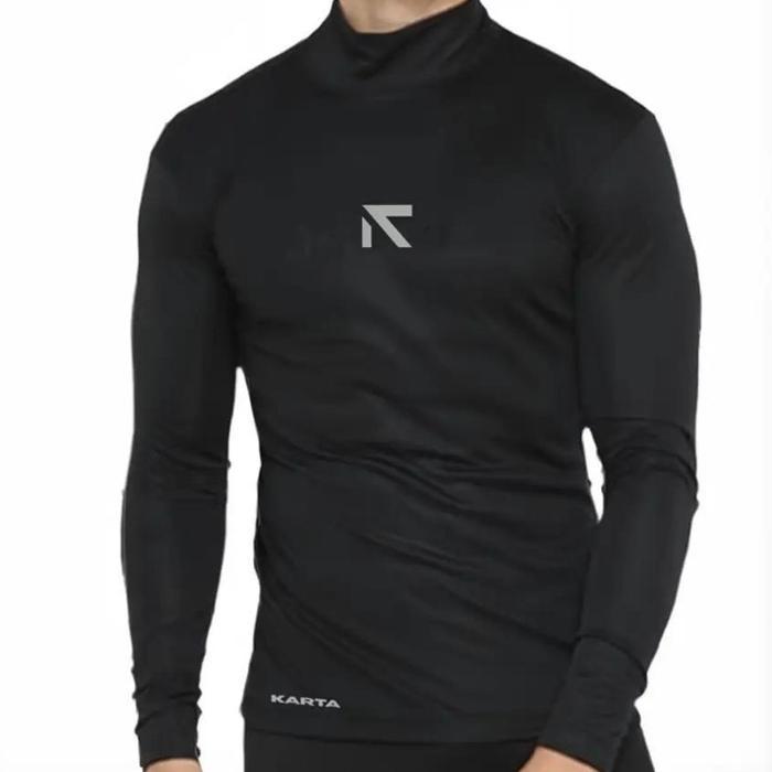 Primeroses - Set Stelan Baselayer 3In1 Stelan Olahraga Pria Manset Olahraga Celana Pendek Dan