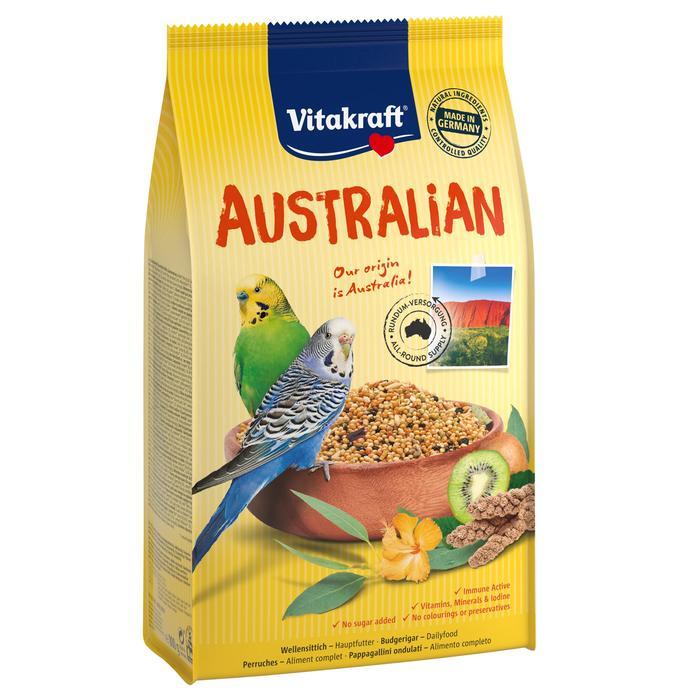 Promo Vitakraft Australian Budgies 800G - Makanan Burung Parkit Australia