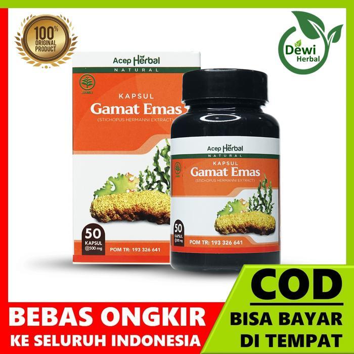 Terlaris Goldmax Gamat Emas Kapsul - QnC Jely Gamat - Walatra Gamat Emas Kapsul
