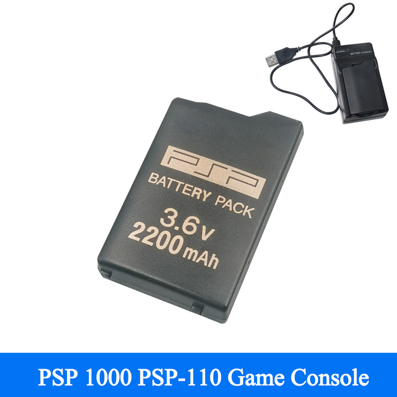 PSP 1000 Lipo Battery 2200mah 3.6V Lithium Rechargeable Battery Replacement For Sony PSP1001 1002
