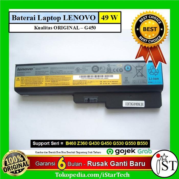 Baterai Laptop Lenovo 3000 G430 G450 G455 G530 B460 Z360 V460