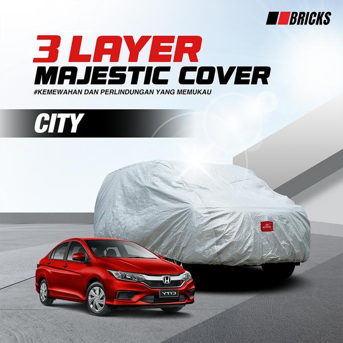 Outdoor Body Cover Mobil HONDA CITY Sarung Mobil 3 Lapis Anti Panas