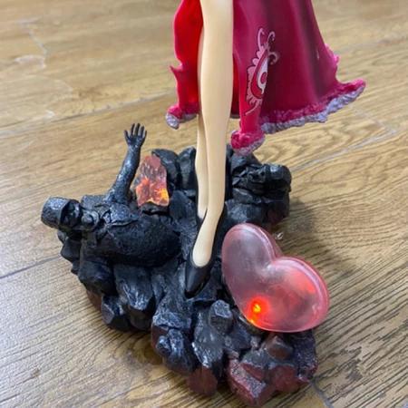 HOT SALE ACTION FIGURE ANIME ONE PIECE BOA HANCOCK 32 CM CAST OFF LED TERMURAH