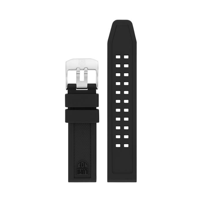 Tali Jam Luminox / Rubber Strap Luminox 7050 Series Silver Buckle