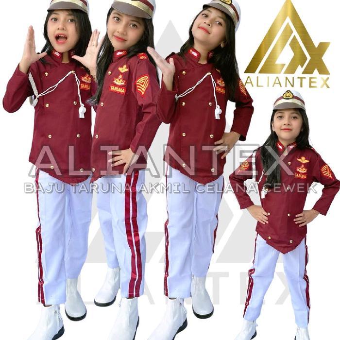TARUNA AKPOL CELANA ANAK CEWEK/KOSTUM ANAK/BAJU PROFESI ANAK