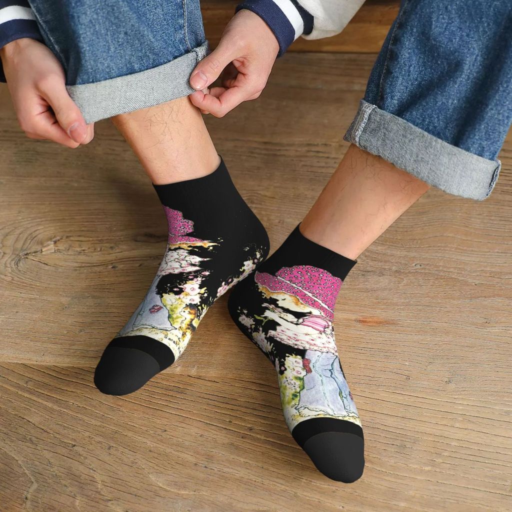 Sarah Kay Girl Socks Harajuku Super Soft Stockings All Season Socks Accessories for Man's Woman's