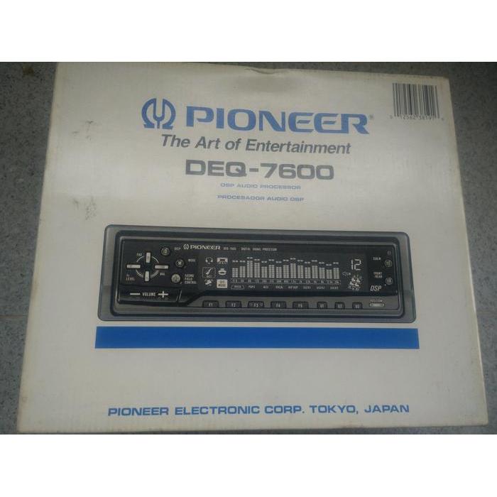 Proccesor pioneer DEQ - 7600 JAPAN FOR SQ/Equalizer