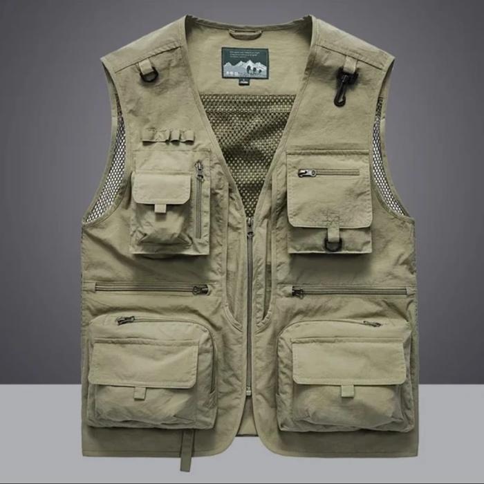 Best Seller Rompi Tactical Pria Vest Pria Rompi Outdoor Terbaru Rompi Lapangan Original