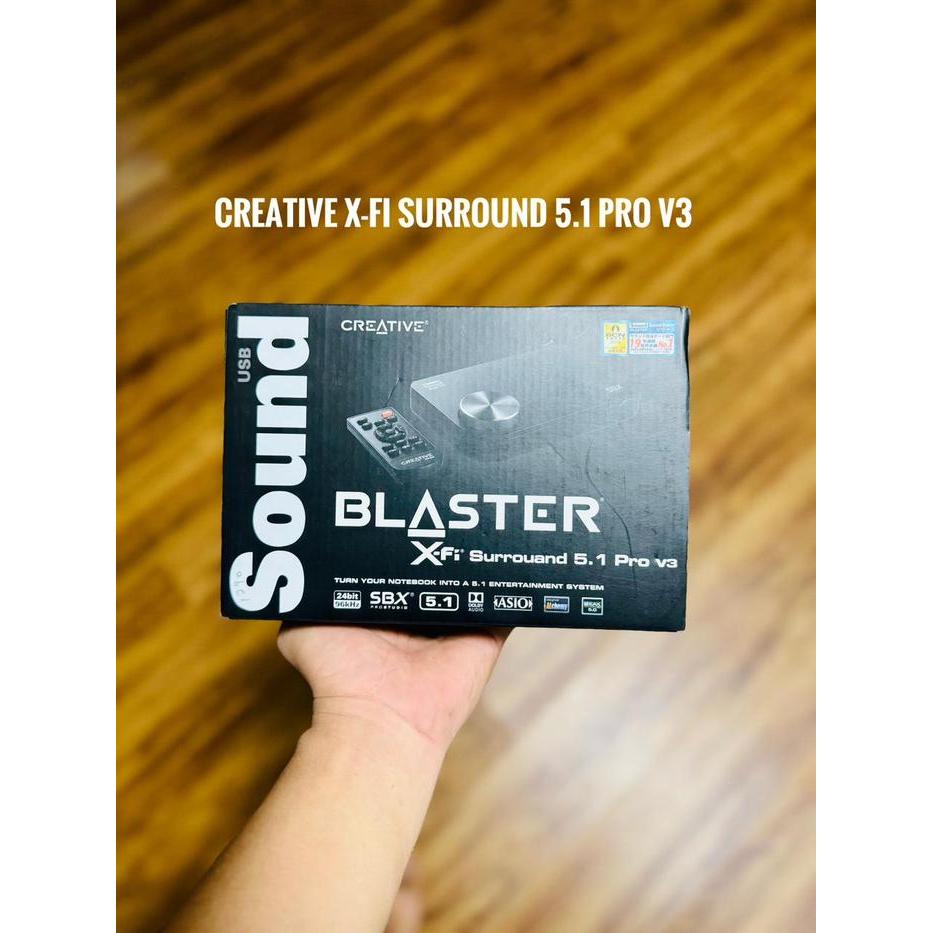 Creative Sound Blaster X-Fi Surround 5.1 Pro v3 - USB Sound Card