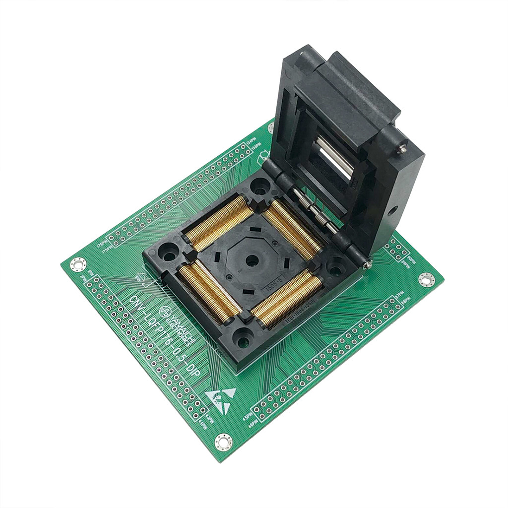 CLAMSHELL LQFP176/DIP176 QFP176 TQFP176 CNV-LQFP176-0.5-DIP YAMAICHI 0.5MM IC BURNING SEAT ADAPTER